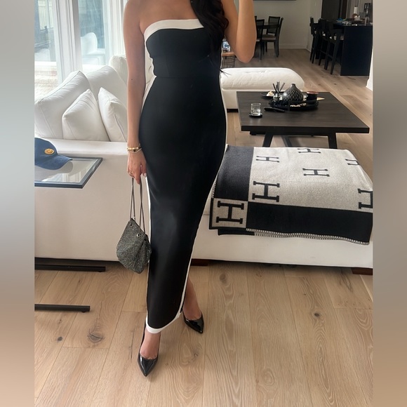 Dresses Shop Jaus Black And White Bandage Dress Worn Once For An Hour